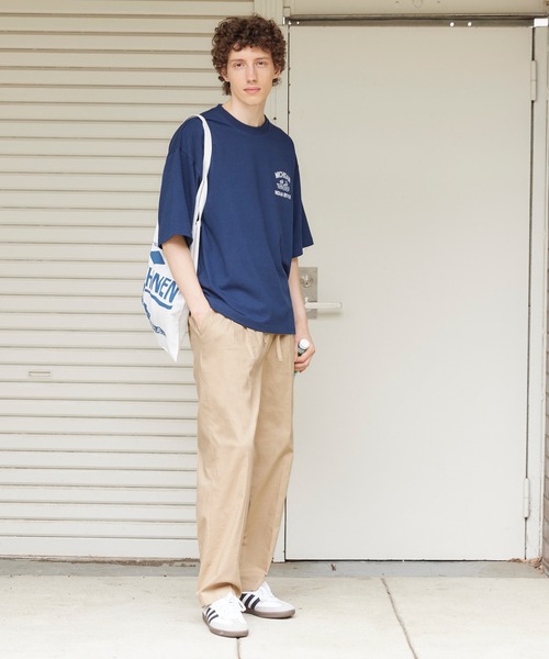 coca(coca)(コカ)の「メンズ リネンタッチイージーテーパードパンツ(その他パンツ・メンズ・ベージュ/カーキ・M/L/XL)」の3枚目の写真