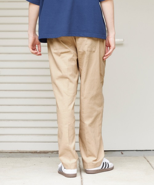 coca(coca)(コカ)の「メンズ リネンタッチイージーテーパードパンツ(その他パンツ・メンズ・ベージュ/カーキ・M/L/XL)」の5枚目の写真
