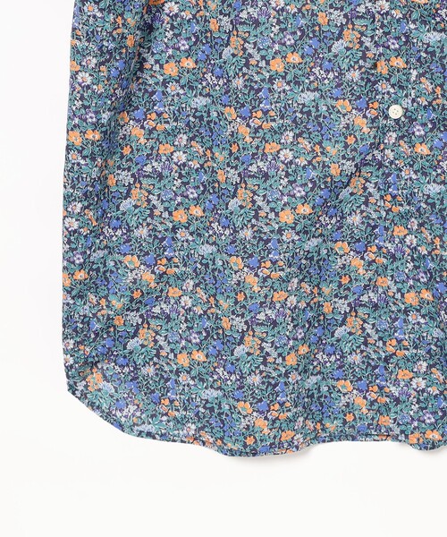 BEAMS BOY（ビームスボーイ）の「BEAMS BOY / リバティ スタンドカラー ロングスリーブ ワンピース 24AW（シャツワンピース・レディース・ネイビー/ブラック・ONE SIZE）」の18枚目の写真