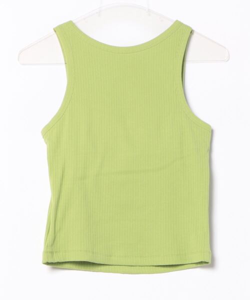 mysty woman(ミスティウーマン)の「アメスリカップツキタンク 137958(タンクトップ・レディース・ブラック/ライトグリーン/オフホワイト・FREE)」の9枚目の写真