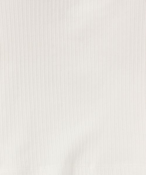 mysty woman(ミスティウーマン)の「アメスリカップツキタンク 137958(タンクトップ・レディース・ブラック/ライトグリーン/オフホワイト・FREE)」の12枚目の写真