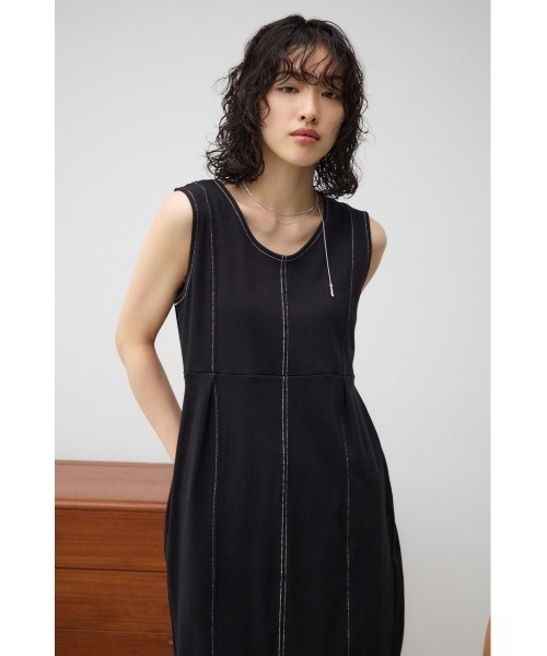 未使用⭐︎styling コクーンカットワンピース 黒 AZUL by moussy（アズールバイマウジー）の「ステッチデザイン