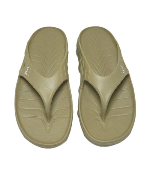 Doubleu（ダブリュー）の「1-6D3 Doubleu(ダブリュー) RIVA MEN リカバリーサンダル メンズ（サンダル・メンズ・グレー/カーキ/ブラック・43/42/41/40）」の5枚目の写真