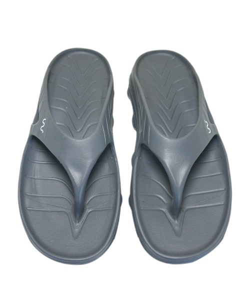 Doubleu（ダブリュー）の「1-6D3 Doubleu(ダブリュー) RIVA MEN リカバリーサンダル メンズ（サンダル・メンズ・グレー/カーキ/ブラック・43/42/41/40）」の9枚目の写真