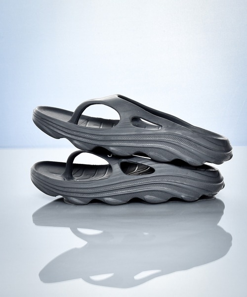 Doubleu（ダブリュー）の「1-6D3 Doubleu(ダブリュー) RIVA MEN リカバリーサンダル メンズ（サンダル・メンズ・グレー/カーキ/ブラック・43/42/41/40）」の16枚目の写真