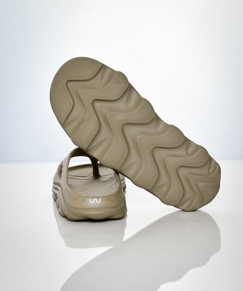 Doubleu（ダブリュー）の「1-6D3 Doubleu(ダブリュー) RIVA MEN リカバリーサンダル メンズ（サンダル・メンズ・グレー/カーキ/ブラック・43/42/41/40）」の18枚目の写真