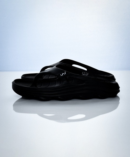 Doubleu（ダブリュー）の「1-6D3 Doubleu(ダブリュー) RIVA MEN リカバリーサンダル メンズ（サンダル・メンズ・グレー/カーキ/ブラック・43/42/41/40）」の20枚目の写真