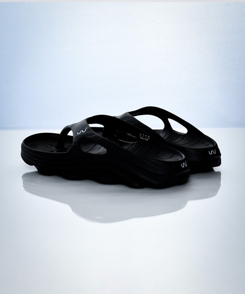 Doubleu（ダブリュー）の「1-6D3 Doubleu(ダブリュー) RIVA MEN リカバリーサンダル メンズ（サンダル・メンズ・グレー/カーキ/ブラック・43/42/41/40）」の21枚目の写真