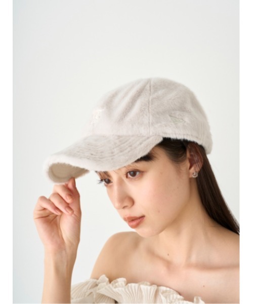 NEWERA EK COLLECTION（ニューエライーケーコレクション）の「【SNIDEL|NEW ERA?】ファーキャップ（キャップ・レディース・アイボリー・FREE）」の9枚目の写真