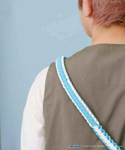 BIRTHDAY BAR（バースデイバー）の「【mentos　メントス】パラコードモバイルストラップ　ロング（スマホグッズ・レディース・パープル/ブルー・0）」の16枚目の写真