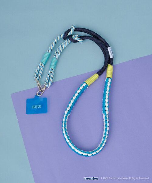BIRTHDAY BAR（バースデイバー）の「【mentos　メントス】パラコードモバイルストラップ　ロング（スマホグッズ・レディース・パープル/ブルー・0）」の13枚目の写真