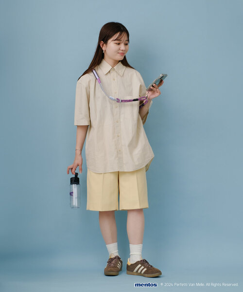 BIRTHDAY BAR（バースデイバー）の「【mentos　メントス】パラコードモバイルストラップ　ロング（スマホグッズ・レディース・パープル/ブルー・0）」の4枚目の写真