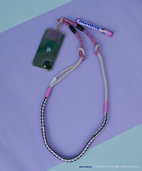 BIRTHDAY BAR（バースデイバー）の「【mentos　メントス】パラコードモバイルストラップ　ロング（スマホグッズ・レディース・パープル/ブルー・0）」の8枚目の写真