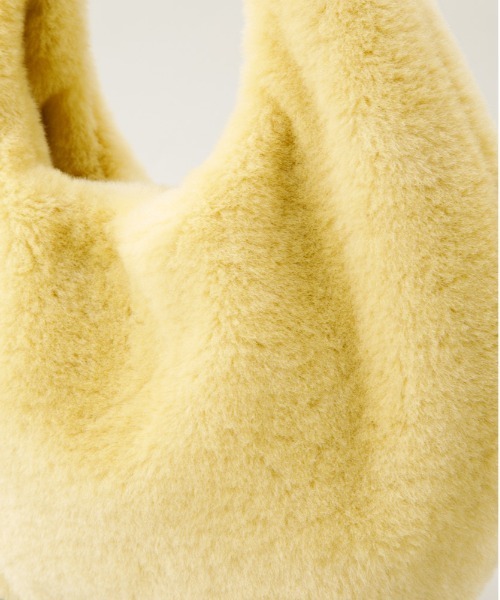 LE VERNIS（ル・ベルニ）の「LE VERNIS(ル・ベルニ) Sculpture mou mini（ハンドバッグ・レディース・ライトグレー/ブラウン/クリーム/ブラック・FREE）」の7枚目の写真