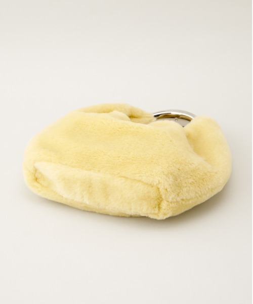 LE VERNIS（ル・ベルニ）の「LE VERNIS(ル・ベルニ) Sculpture mou mini（ハンドバッグ・レディース・ライトグレー/ブラウン/クリーム/ブラック・FREE）」の6枚目の写真