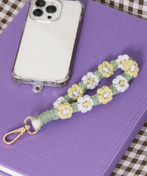 NON TOKYO フラワーブレード ストラップ スマホ NON TOKYO フラワーブレード ストラップ スマホ