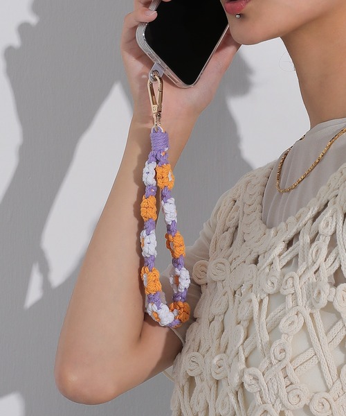 ま*り様 Puffer Strap/Marshmallow【ストラップ単体】 20mm Sling / Marshmallow Stripe【ストラップ単体