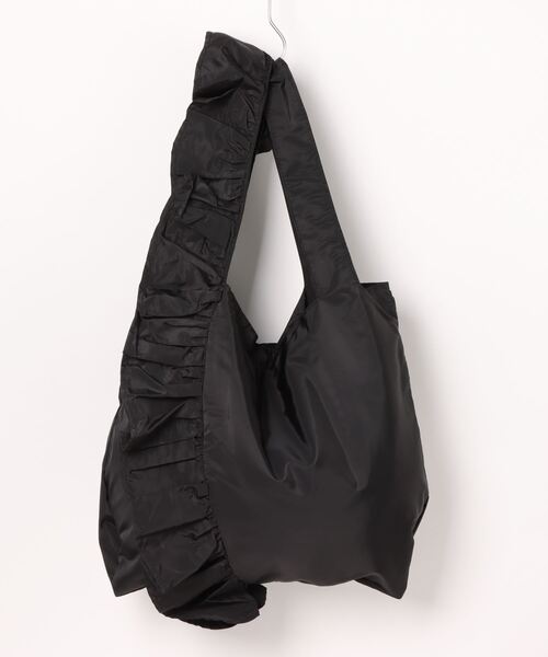 SPRUCE(スプルース)の「<SPRUCE/スプルス>パースフリルトート(トートバッグ・レディース・グレー/ラベンダー/ブラック/カーキ・ONE SIZE)」の15枚目の写真