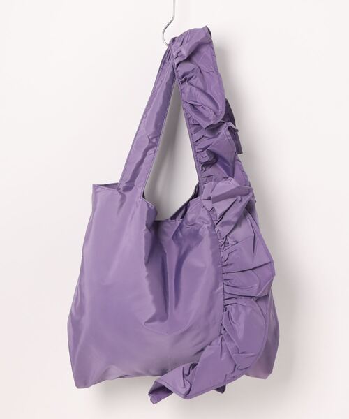 SPRUCE(スプルース)の「<SPRUCE/スプルス>パースフリルトート(トートバッグ・レディース・グレー/ラベンダー/ブラック/カーキ・ONE SIZE)」の21枚目の写真