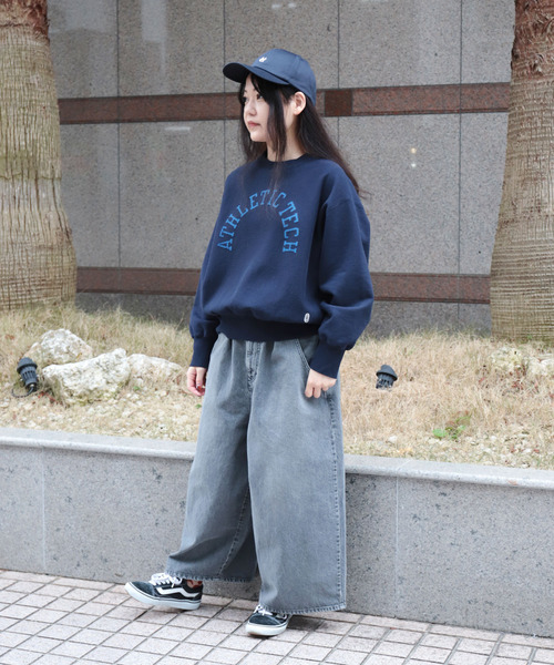 Brocante / ブロカント] 13ozBKデニム デフォルメパンツ | Domingo