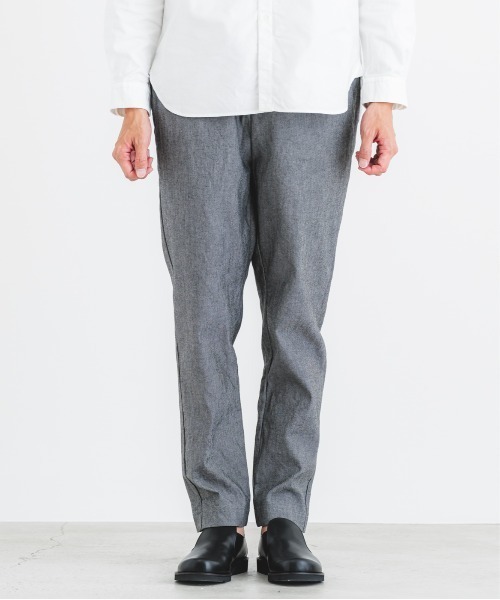 quadro（クオドロ）の「ストレッチデニムイージーパンツ（デニムパンツ・メンズ・ブラック・MEDIUM）」の10枚目の写真