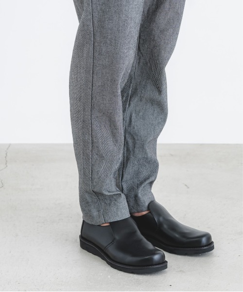 quadro（クオドロ）の「ストレッチデニムイージーパンツ（デニムパンツ・メンズ・ブラック・MEDIUM）」の7枚目の写真