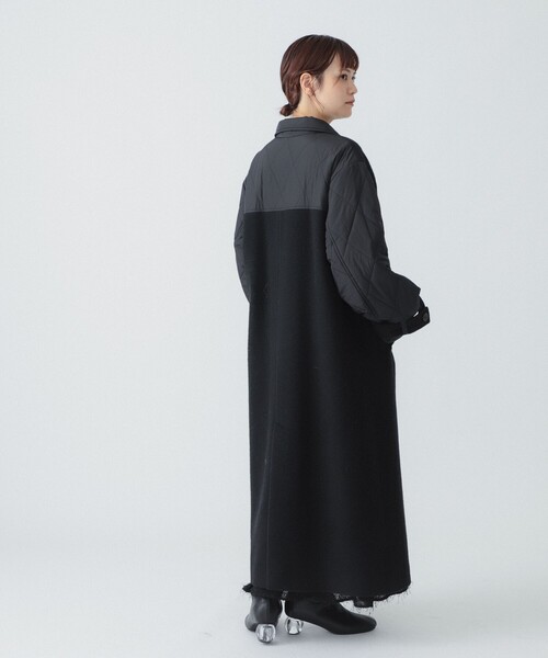 Ray BEAMS（レイビームス）の「RBS / キルティング キリカエ コート