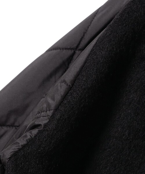 Ray BEAMS（レイビームス）の「RBS / キルティング キリカエ コート（チェスターコート・レディース・ブラック/グレー・ONE SIZE）」の20枚目の写真