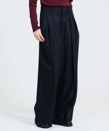 ESTNATION / ストレッチフラノワイドパンツ