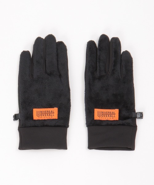 UNIVERSAL OVERALL(ユニバーサルオーバーオール)の「UNIVERSAL OVERALL ユニバーサルオーバーオール ボアスマートグローブ(手袋・メンズ・オリーブ/グレー/ブラック/ベージュ・FREE)」の6枚目の写真