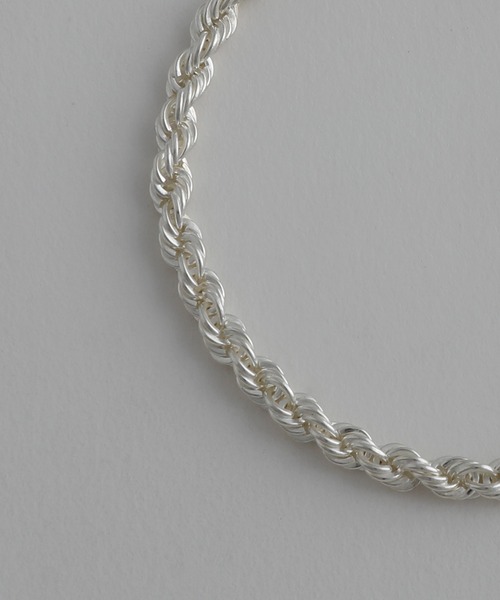silver925】RopeChainBracelet/ ロープチェーン ブレスレット