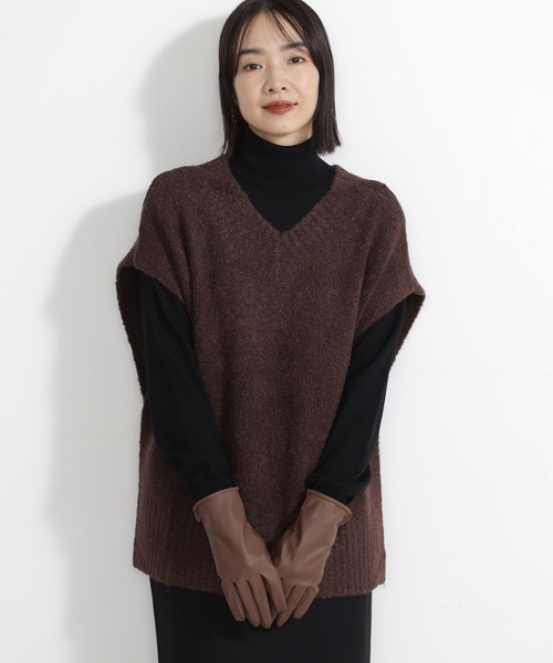 FOUND GOOD（ファウンドグッド）の「シンプルテブクロ（手袋・レディース・ブラック/ベージュ/グレー系/グレー系5/ブラウン系/パープル系2・FREE）」の13枚目の写真