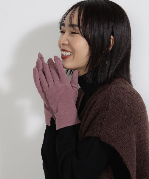 FOUND GOOD（ファウンドグッド）の「シンプルテブクロ（手袋・レディース・ブラック/ベージュ/グレー系/グレー系5/ブラウン系/パープル系2・FREE）」の17枚目の写真