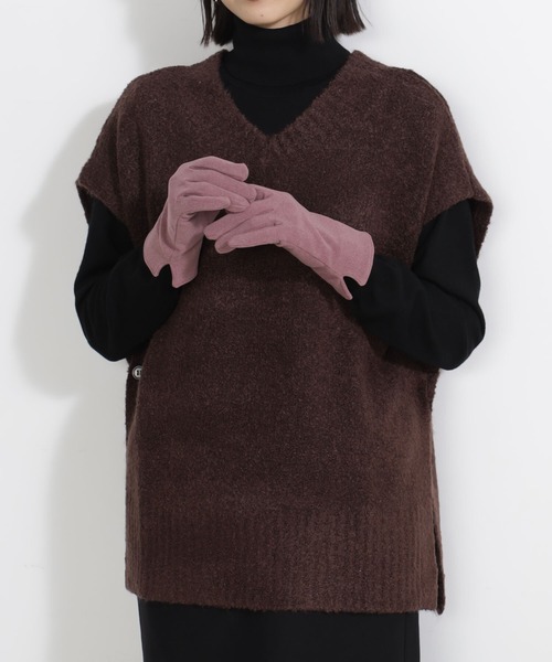 FOUND GOOD（ファウンドグッド）の「シンプルテブクロ（手袋・レディース・ブラック/ベージュ/グレー系/グレー系5/ブラウン系/パープル系2・FREE）」の18枚目の写真