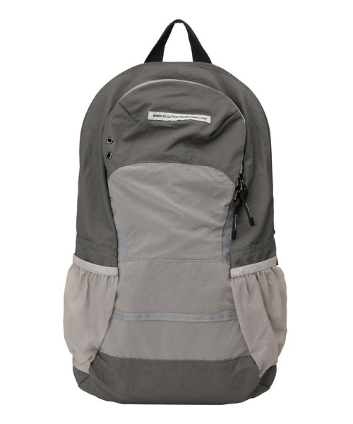 SCULPTOR（スカルプター）の「Geek Slouchy Backpack/ギークスラウチーバックパック（バックパック/リュック・レディース・カーキ/グレー/ブラック・FREE）」の3枚目の写真