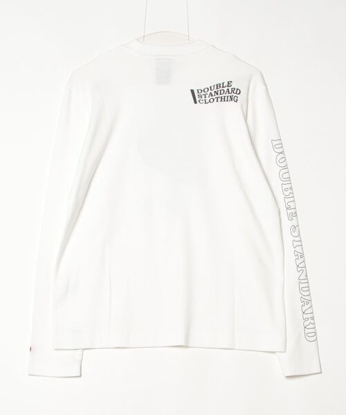 DOUBLE STANDARD CLOTHING 長袖Tシャツ ホワイト DOUBLE STANDARD CLOTHING(ダブルスタンダードクロージング)の