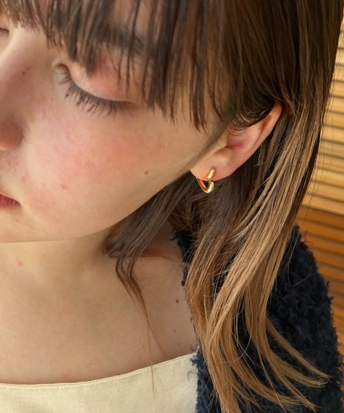 ciite'(シーテ)の「ハートワンタッチピアス (両耳用)(ピアス(両耳用)・レディース・ゴールド/シルバー・FREE)」の5枚目の写真