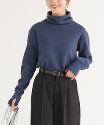 n'OrLABEL | 『配色ステッチワッフルタートルカットソー』(Tシャツ/カットソー)