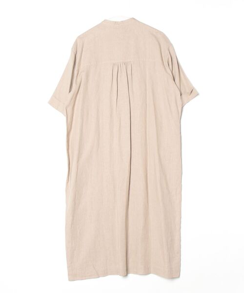 IKKUNA（イクナ）の「fly front dress（ワンピース・レディース・キナリ・1）」の2枚目の写真