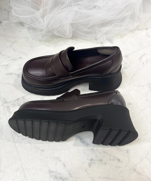 apres jour(アプレジュール)の「厚底ローファー【ZOZOTOWN限定アイテム】(ローファー・レディース・ダークブラウン/ブラック・SMALL/LARGE/MEDIUM/X-LARGE)」の13枚目の写真