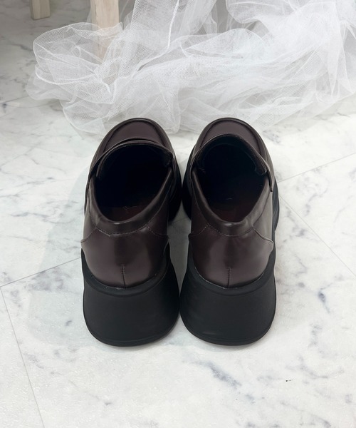 apres jour(アプレジュール)の「厚底ローファー【ZOZOTOWN限定アイテム】(ローファー・レディース・ダークブラウン/ブラック・SMALL/LARGE/MEDIUM/X-LARGE)」の12枚目の写真