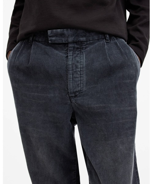 ALLSAINTS（オールセインツ）の「ELM CORDUROY STRAIGHT FIT TROUSERS | ELM コーデュロイ ストレート フィット トラウザー（その他パンツ・メンズ・ブラック系その他・28/30/31/32）」の3枚目の写真