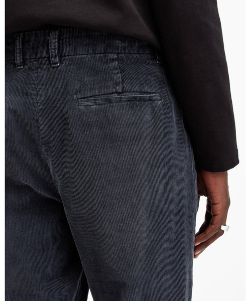 ALLSAINTS（オールセインツ）の「ELM CORDUROY STRAIGHT FIT TROUSERS | ELM コーデュロイ ストレート フィット トラウザー（その他パンツ・メンズ・ブラック系その他・28/30/31/32）」の5枚目の写真
