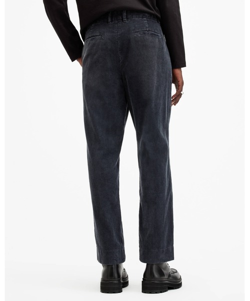 ALLSAINTS（オールセインツ）の「ELM CORDUROY STRAIGHT FIT TROUSERS | ELM コーデュロイ ストレート フィット トラウザー（その他パンツ・メンズ・ブラック系その他・28/30/31/32）」の6枚目の写真