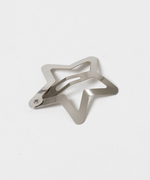 WEGO（ウィゴー）の「WEGO/【6個セット】メタルスターピン（ヘアピン・レディース・シルバー・FREE）」の5枚目の写真