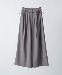 idem | ribbon belt wide pants / サイドリボンワイドパンツ(スラックス)