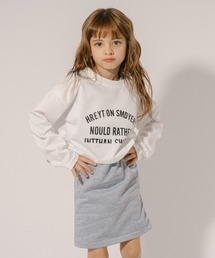 URBAN CHERRY（アーバンチェリー）の「プリントロゴクロップドトップス＋ノースリーブワンピース（ワンピース・キッズ）」