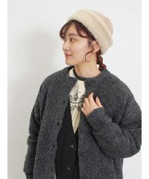 Samansa Mos2 | 【帯電防止】裏地付クルーネックカーディガン(カーディガン/ボレロ)