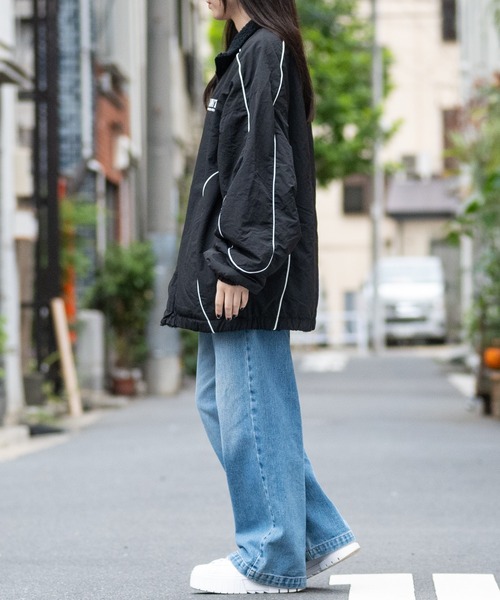 JOHN'S CLOSET（ジョンズクローゼット）の「【13】ナイロン/ボア リバーシブル パイピングブルゾン（ナイロンジャケット・メンズ・ネイビー/ブラック/チャコールグレー・MEDIUM/LARGE/X-LARGE）」の8枚目の写真