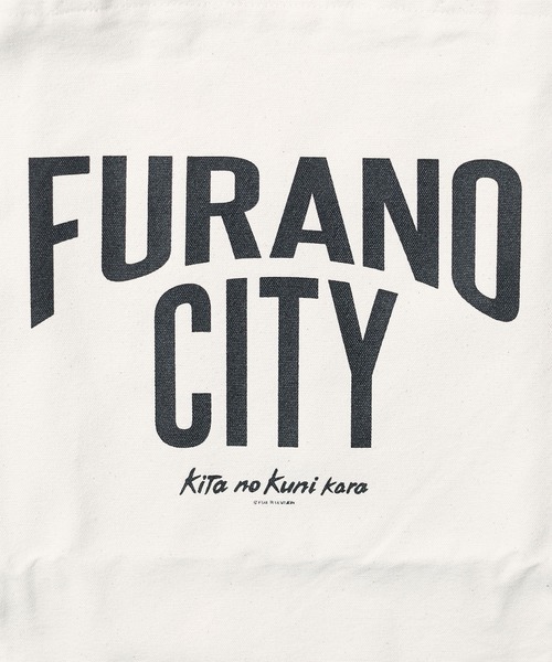 ARCHIVER(アーカイバ)の「【8】【北の国から x THE BEYOND AND PRODUCTS】FURANO CITY tote bag(トートバッグ・メンズ・オフホワイト・FREE)」の2枚目の写真